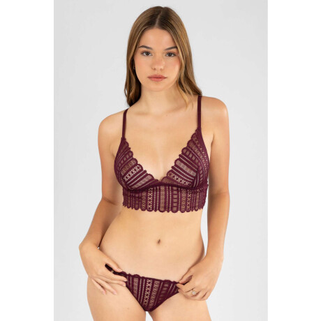Bralet siren Bordeaux