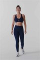 Top Oasis Twist Sports Bra Mujer Deep Navy