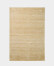 Alfombra Eloda de lana y viscosa mostaza 160 x 230 cm