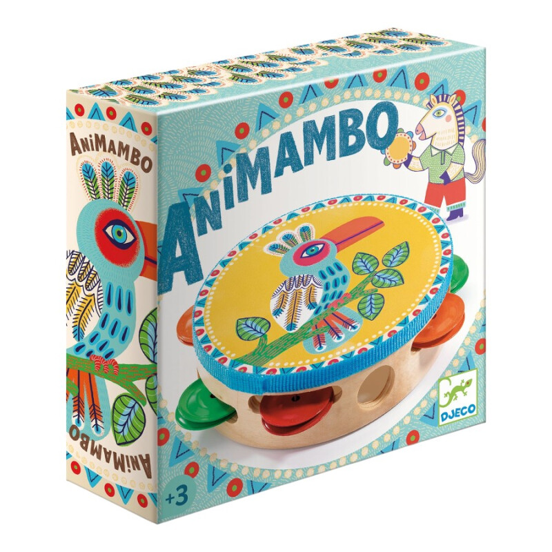 Pandereta Infantil Animambo Djeco Pandereta Infantil Animambo Djeco