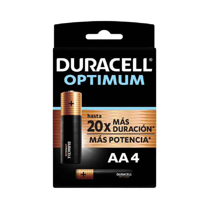 DURACELL PILA OPTIMUM AAX4 única