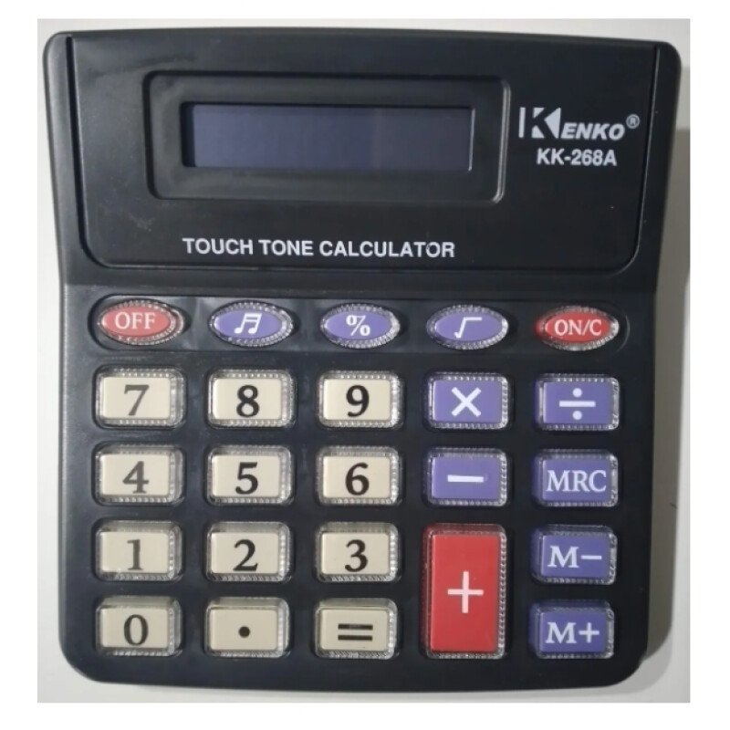 Calculadora Kenko Kk-268a 8 Cifras Con Sonido Calculadora Kenko Kk-268a 8 Cifras Con Sonido