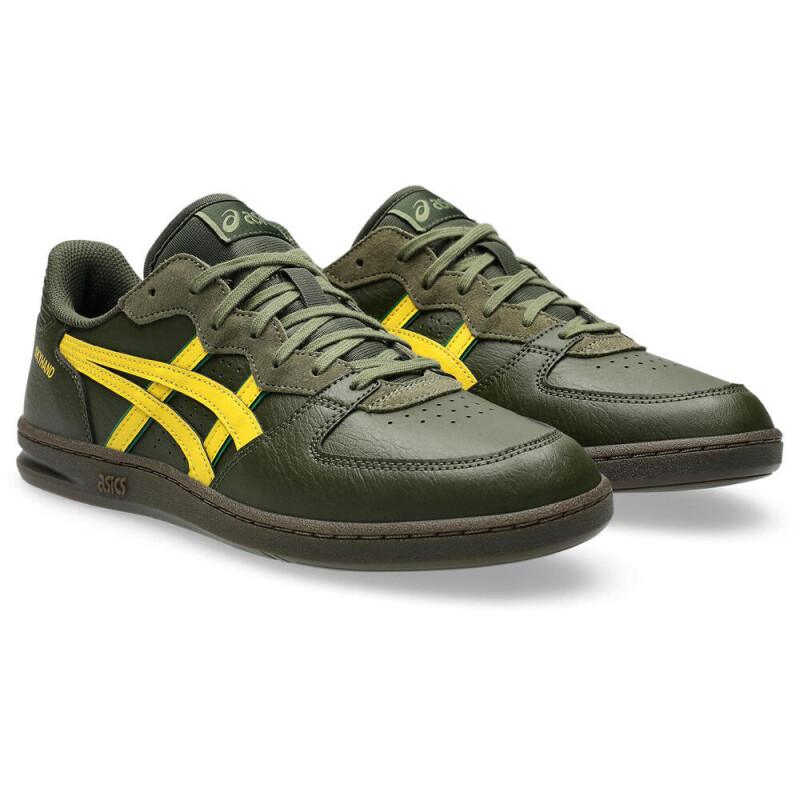 Zapatillas ASICS Skyhand OG Mujer Olive Canvas/tai-chi Yellow