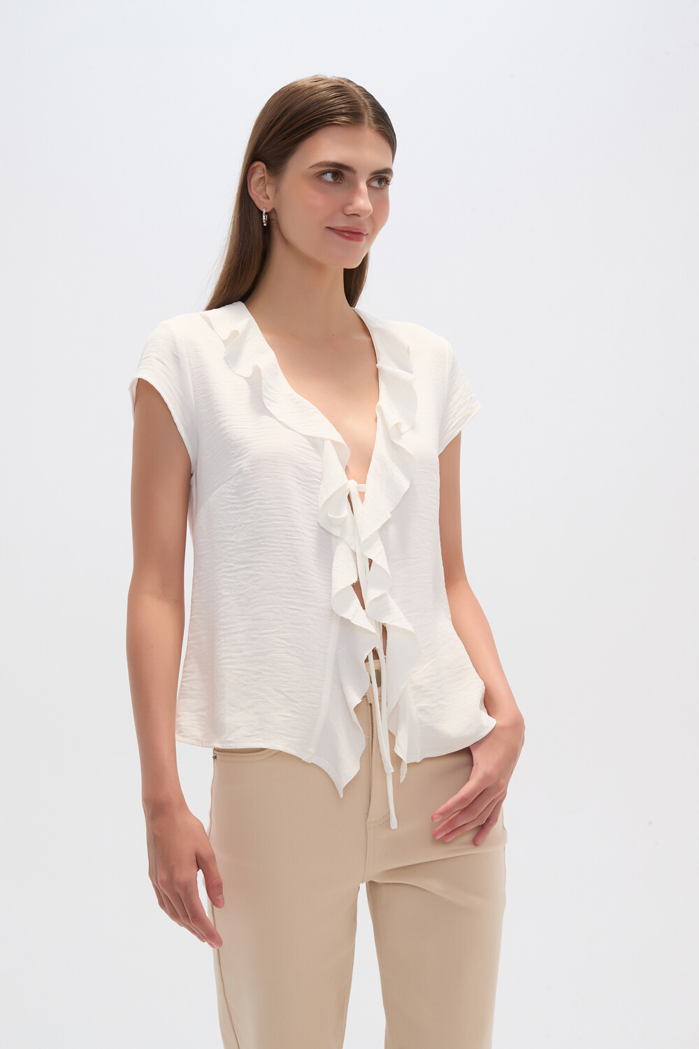 Tops Tegua Marfil / Off White