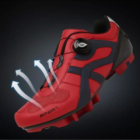 Zapatilla de Ciclismo Mtb Talle 37 Color: Rojo 001
