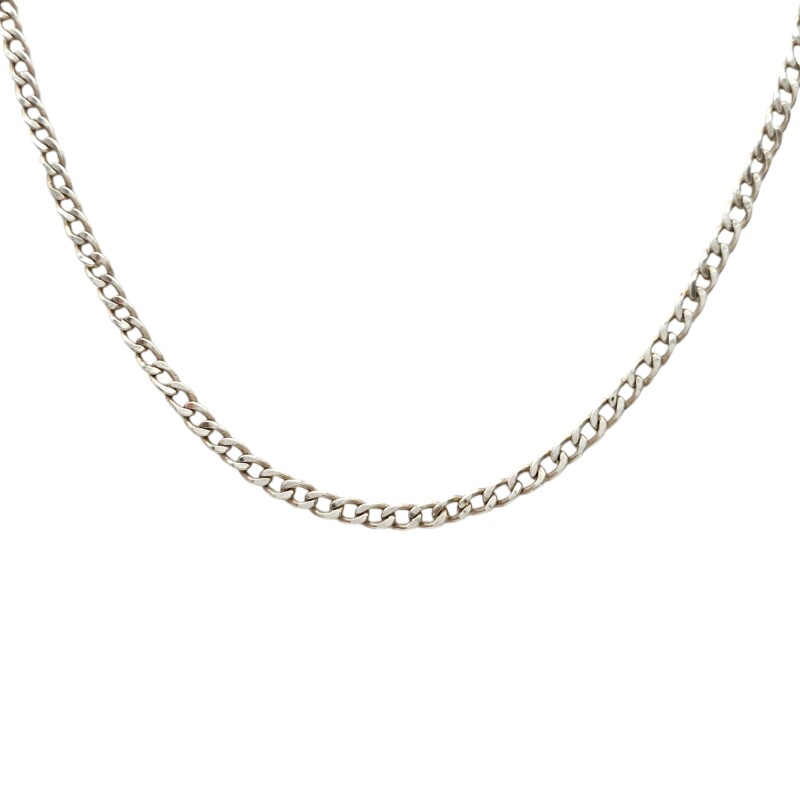 Cadena cubana-Plata 925-Sin Piedra-CD3280 Sinpiedra