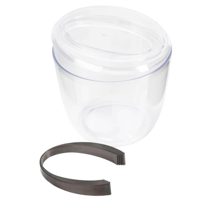 HIELERA ACRILICO 1.9 LTS TRANSPARENTE C/PINZA 16X15 HIELERA ACRILICO 1.9 LTS TRANSPARENTE C/PINZA 16X15
