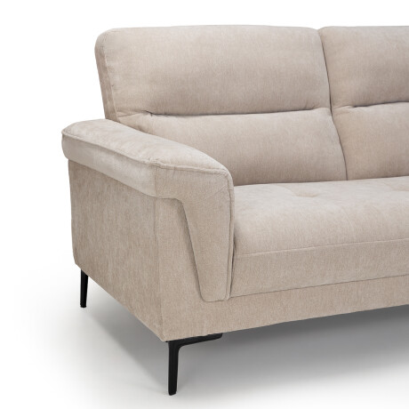 Rinconera Avalon - Tela Microfibra - Chaise Derecho 6686-4 Beige