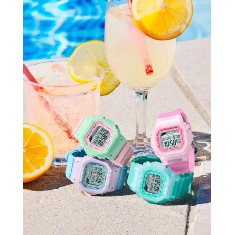 Reloj digital multifunción Casio Baby-G Verde agua,Verde agua