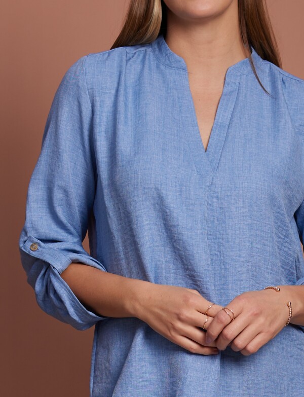 Blusa Solid AZUL