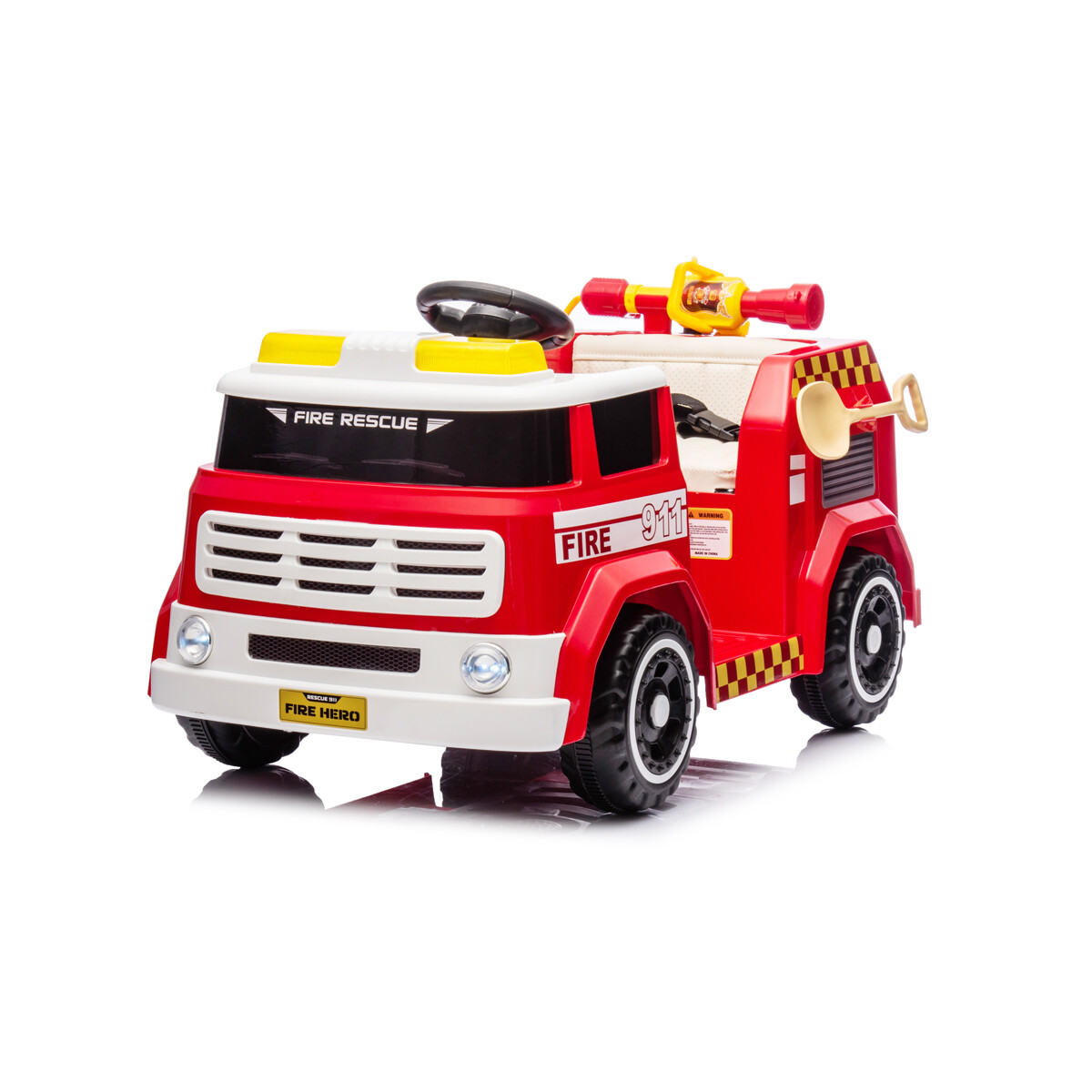 CAMION DE BOMBEROS INFANTIL A BATERIA CON ACCESORIOS 