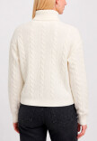 Polera trenza Blanco