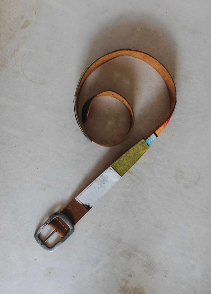 Handcrafted Belt - Pistacho 