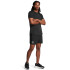 UA RUN ANYWHERE SHORTS-GRY BLK-001