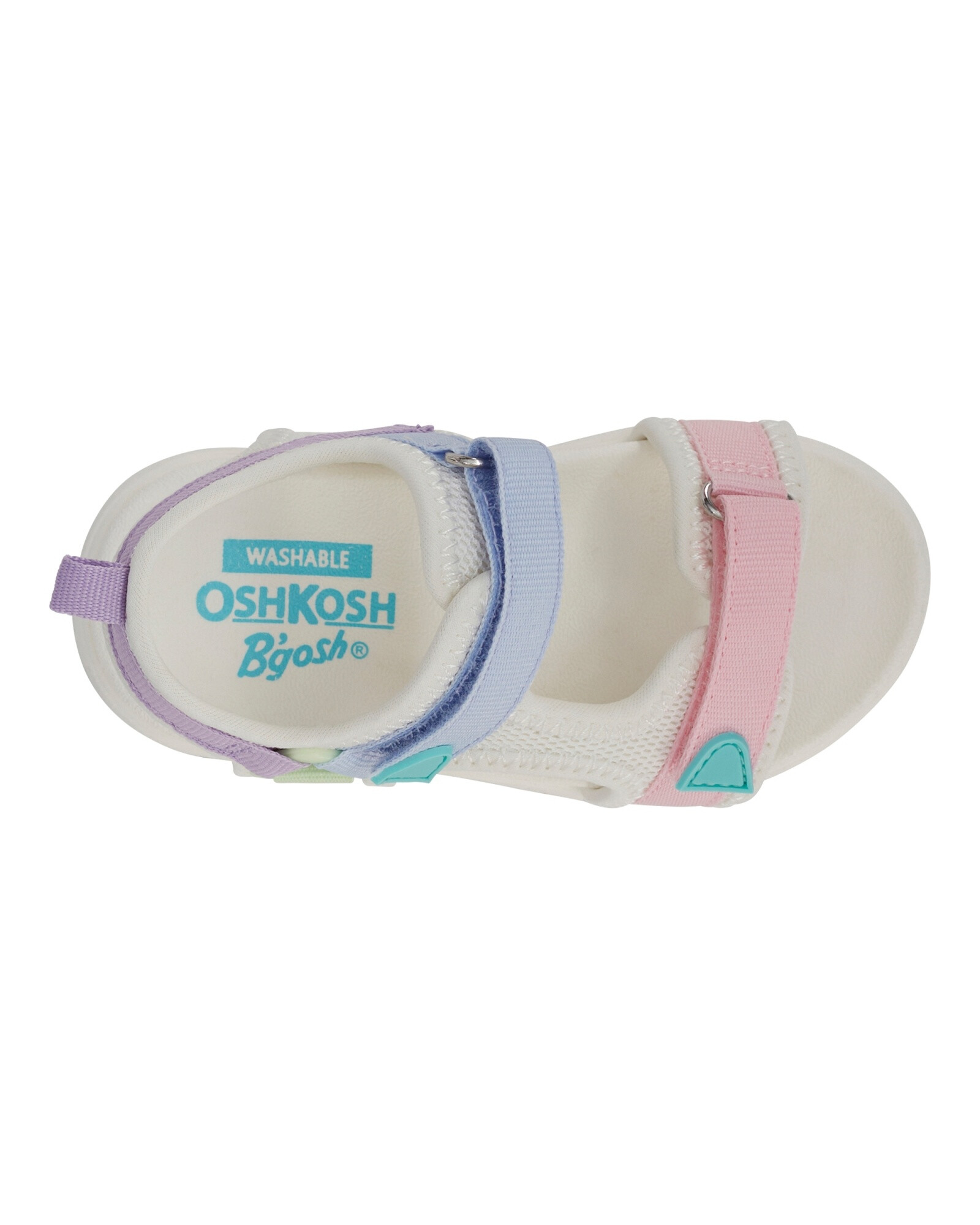 Sandalias casuales, diseño colorblock Sandalias casuales, diseño colorblock