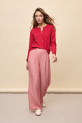 PANTALÓN CIPRES STRIPED Rojo