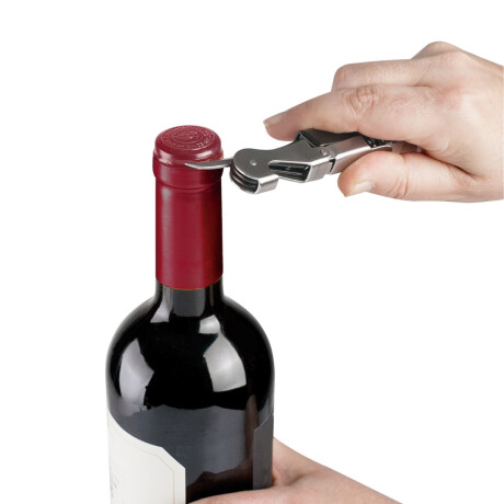 Sacacorchos Doble Efecto de Acero Inoxidable Sacacorchos Doble Efecto de Acero Inoxidable