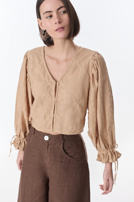 Camisa Rumba Beige