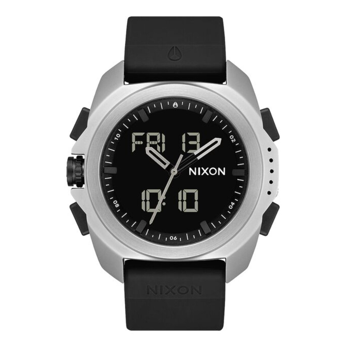 Reloj Nixon Deportivo Silicona Negro 