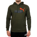 Canguro de Hombre Puma Essentials+ 2 Colores Logo Grande Verde Oscuro