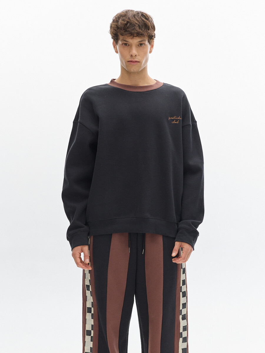 Buzo Wood - Negro 