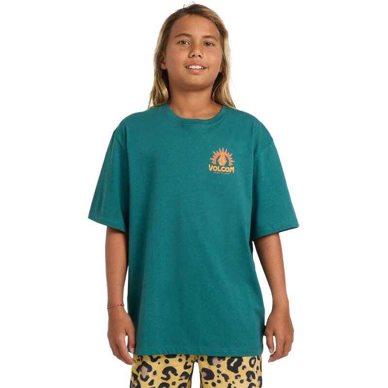 Remera Volcom ABG SOLSTICE BSC SST Niño - Verde Remera Volcom ABG SOLSTICE BSC SST Niño - Verde