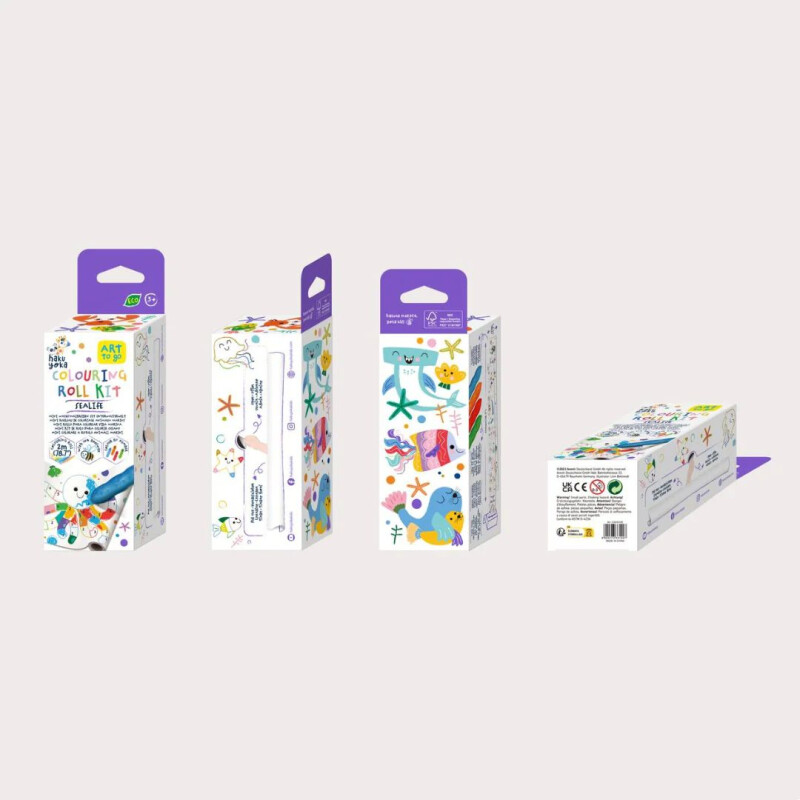 Roll para colorear 3mts Vida Marina - Avenir Roll Para Colorear 3mts Vida Marina - Avenir