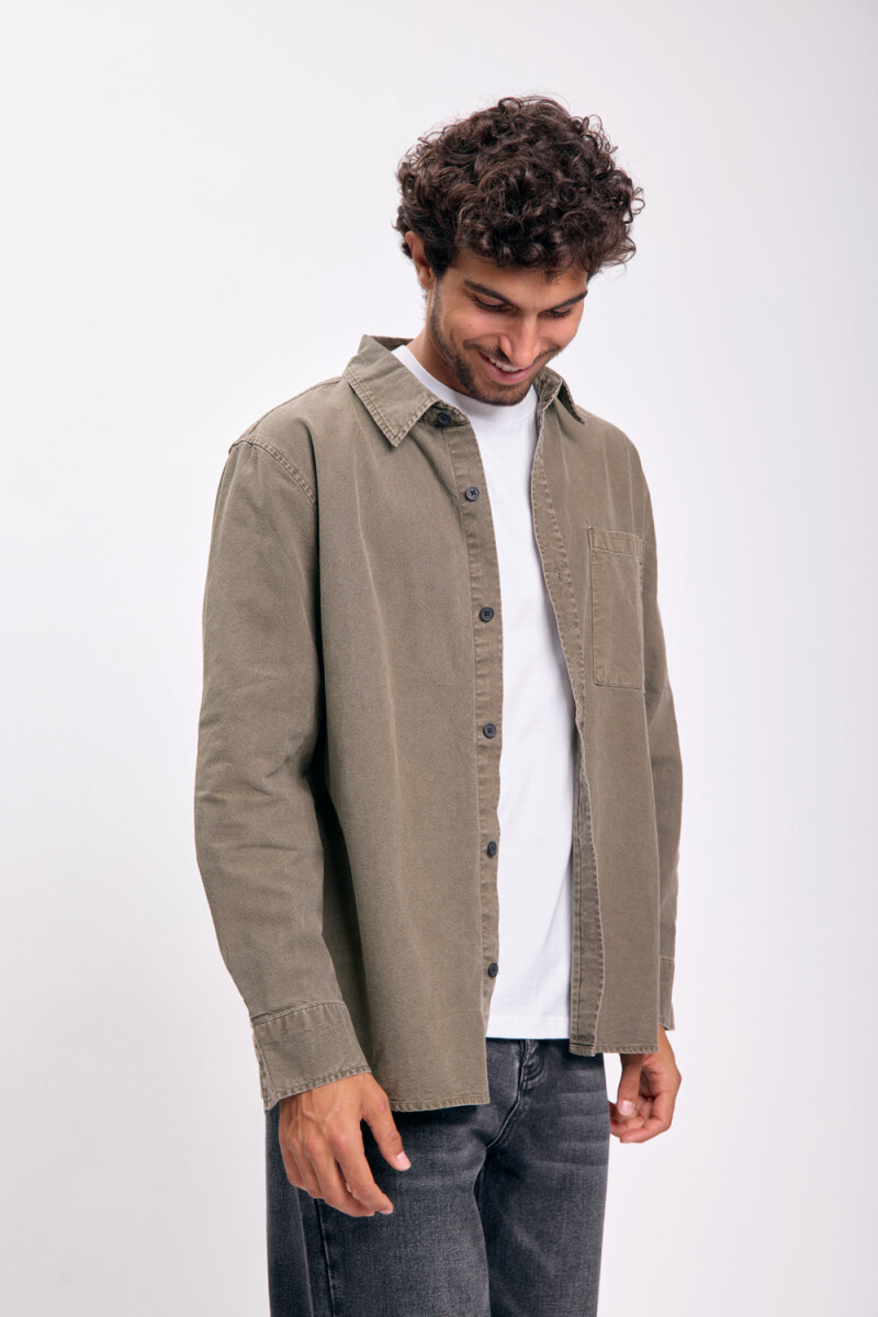 Camisa casual Verde