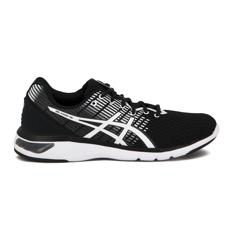 Championes Asics Gel-Kamo Go Mujer Negro-Blanco