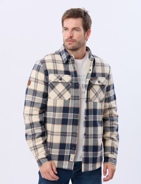CAMPERA LEÑADORA CON CORDERITO Piedra