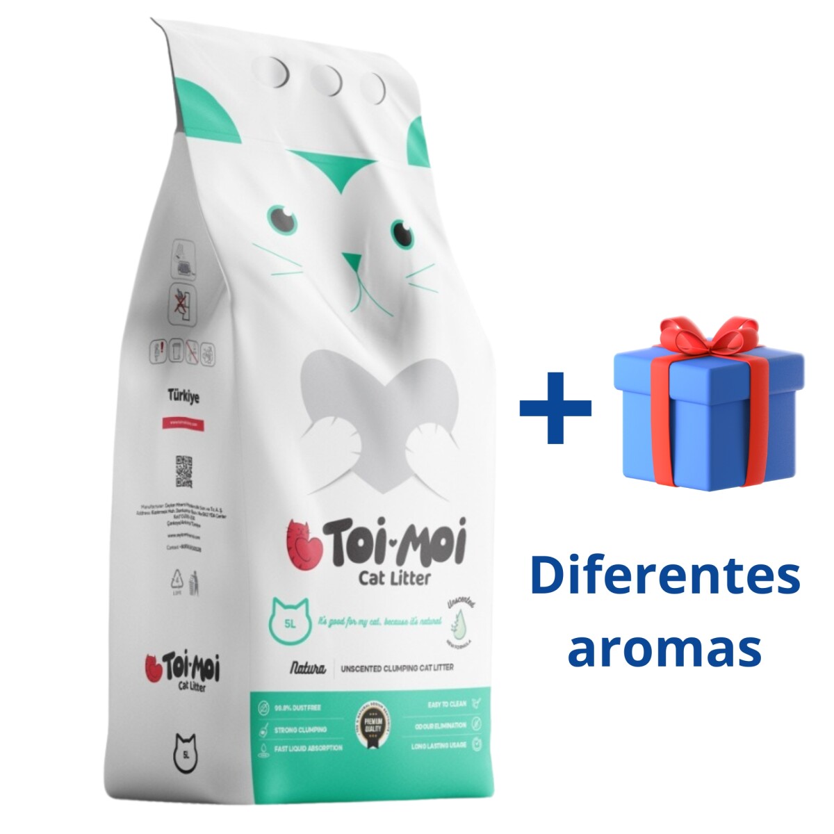Arena Aglomerante Toi Moi 8kg 