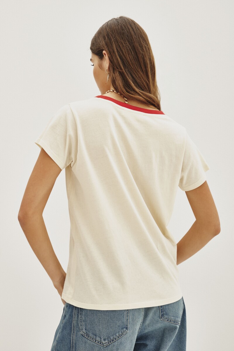 Remera Soul Heart Crudo