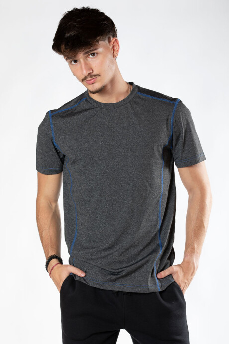 T-SHIRT BLAKO CHAMPION Gris Oscuro