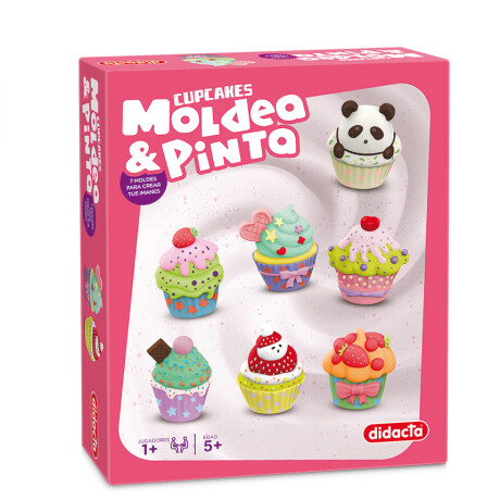 Juego Infantil Moldea y Pinta Cupcake 001