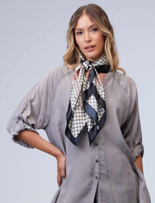 Bandana Print NEGRO/MULTI