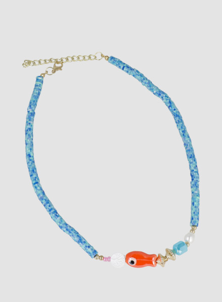 Blue necklace Celeste