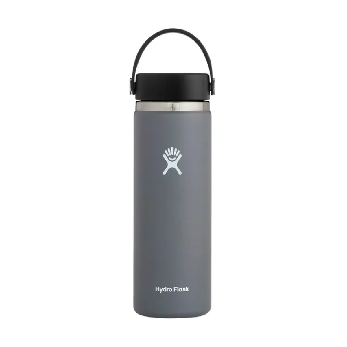 Botella Hydro Flask 20 OZ WIDE MOUTH 2.0 FLEX CAP - Gris 