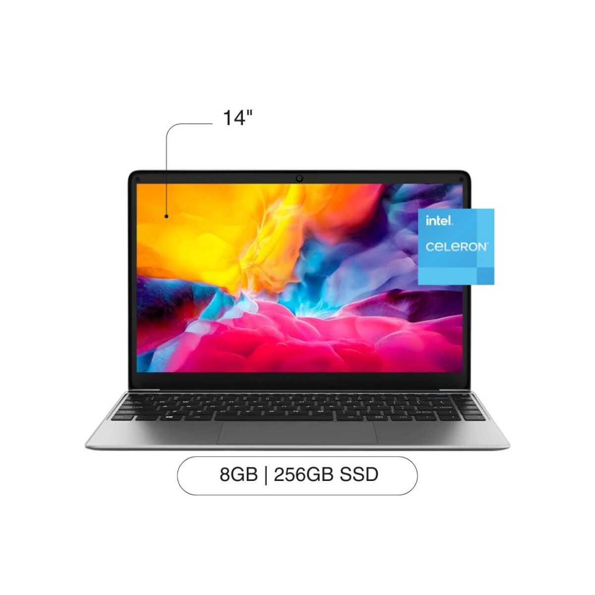 Notebook ACER Etbook 14' FHD 256GB / 8GB RAM Intel Celeron N4500 W11 
