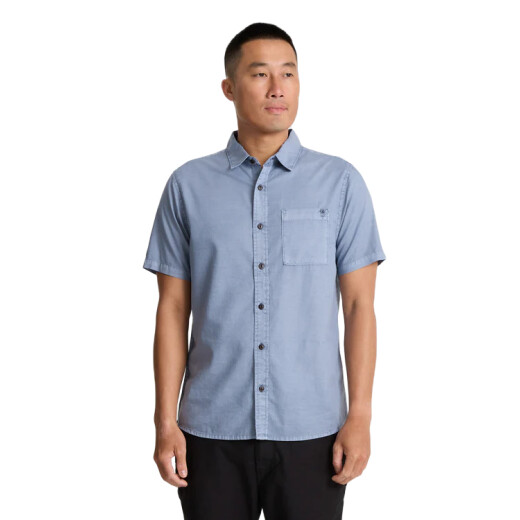 Camisa Roark Made To Fade - Celeste Camisa Roark Made To Fade - Celeste