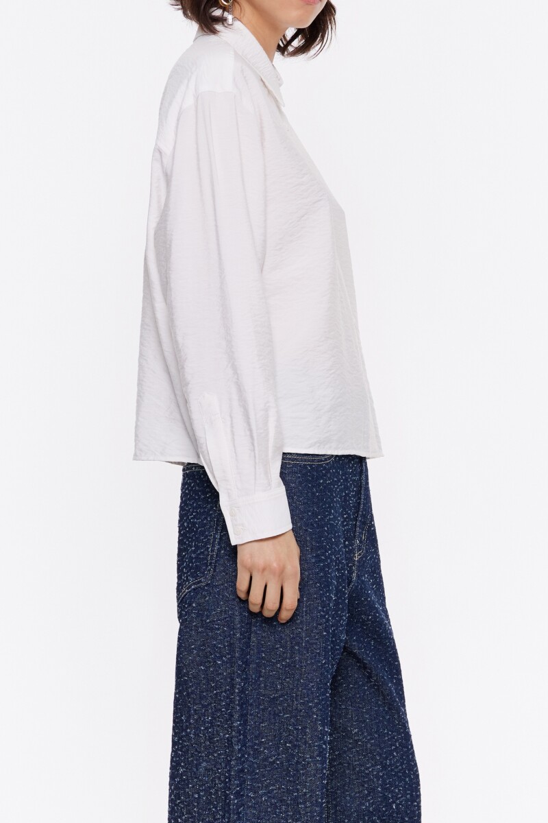 CAMISA BOXY Marfil