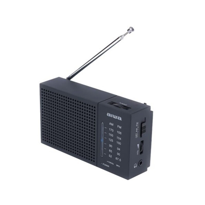Radio Portatil Aiwa AWFML2 con FM AM Black Radio Portatil Aiwa AWFML2 con FM AM Black