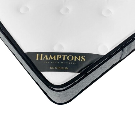 Sommier Queen Hamptons Ruthenium con Respaldo Sommier Queen Hamptons Ruthenium con Respaldo