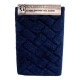 Alfombra de baño antideslizante en algodón 40x60cm Ladrillo Azul