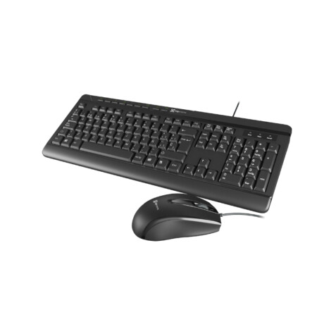 Combo Teclado y Mouse Klipxtreme DeskMate (cableado) Ergonomico