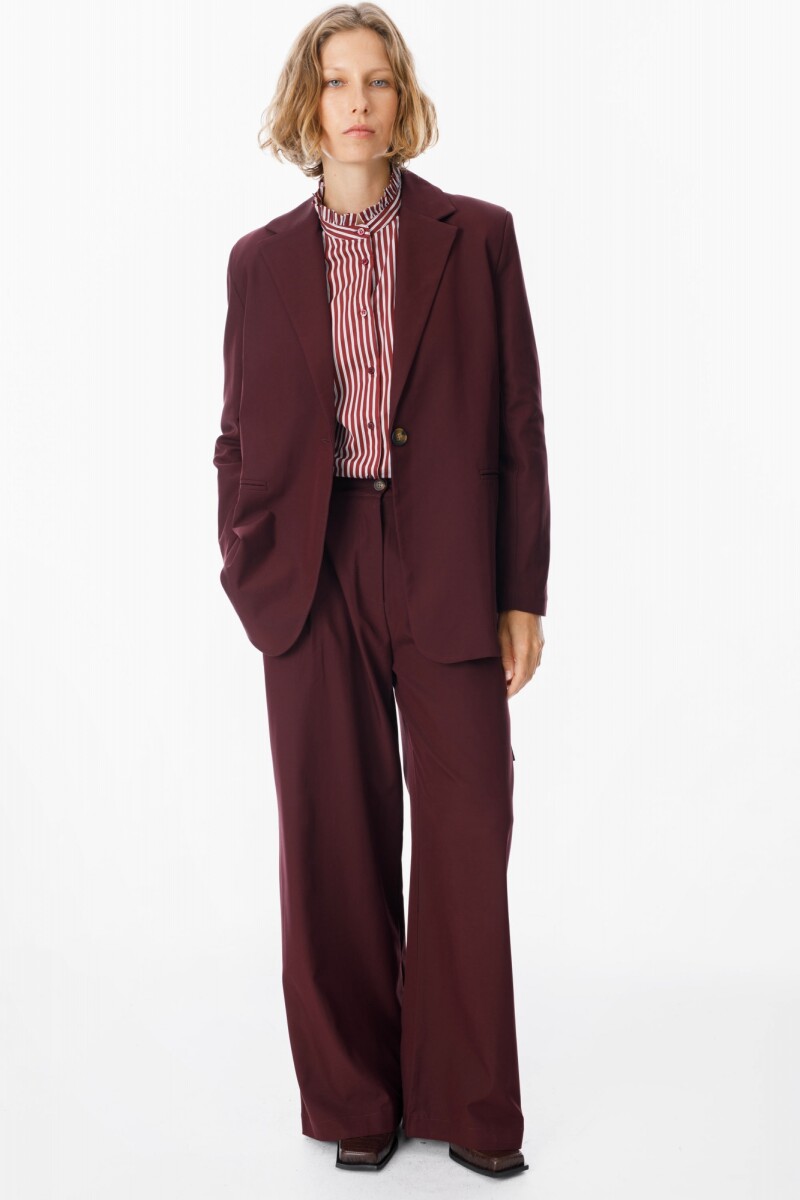 Blazer Diario Bordeaux