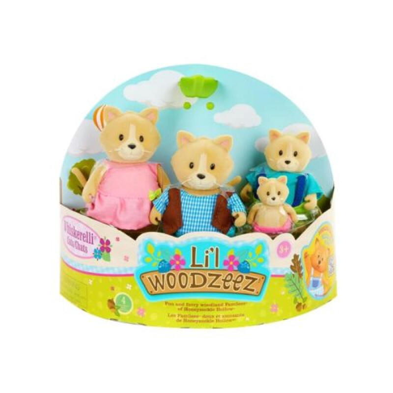 Familia Gatos Woodzeez Familia Gatos Woodzeez