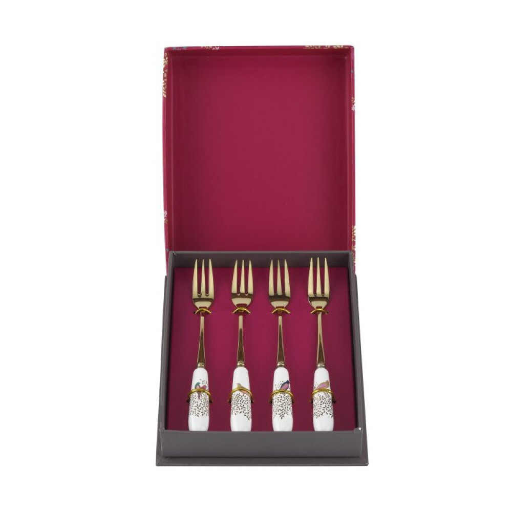 PORTMEIRION S MILLER CHELSEA TENEDORES DE TE SET x 4 PORTMEIRION S MILLER CHELSEA TENEDORES DE TE SET x 4