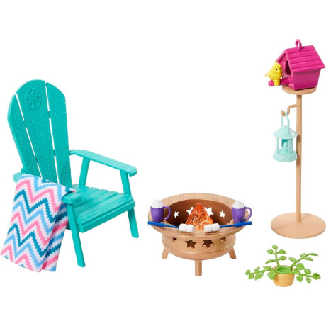 Set Barbie Muebles de Jardin Set Barbie Muebles de Jardin
