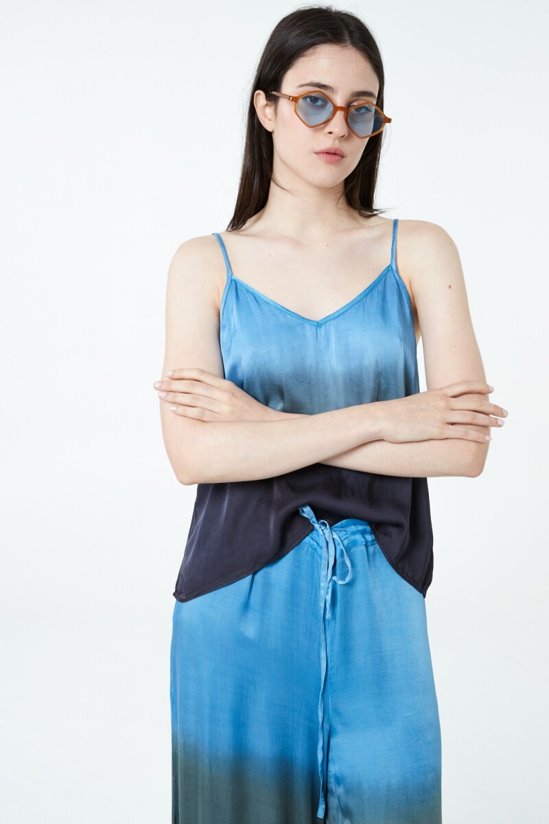 TOP TALLAM Azul