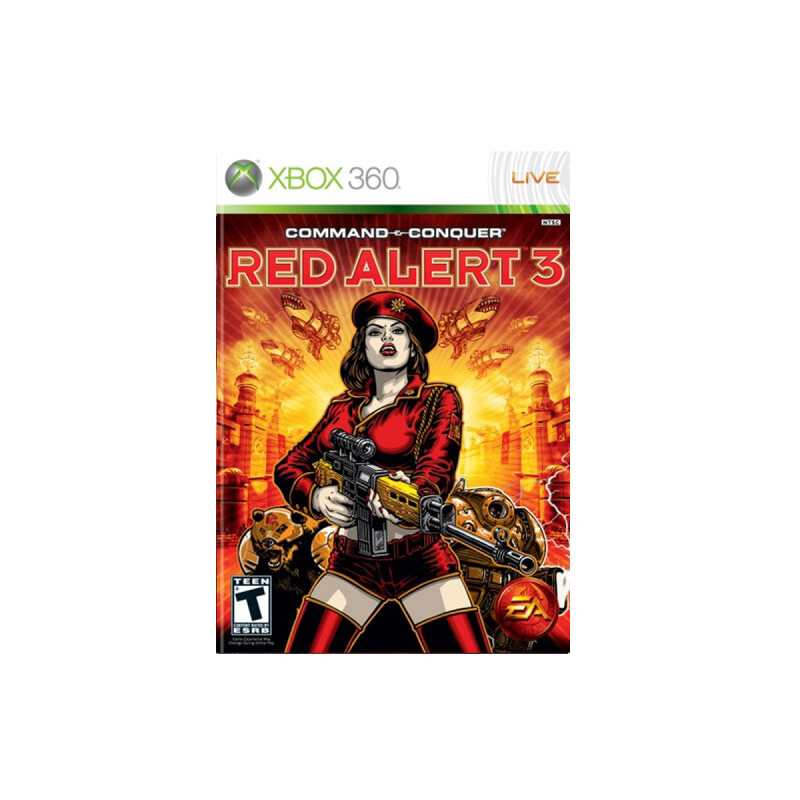 XBOX 360 COMMAND & CONQUER: RED ALERT 3 XBOX 360 COMMAND & CONQUER: RED ALERT 3